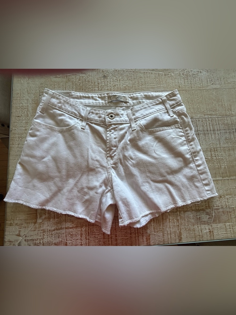 Levi’s Denim White Shorts